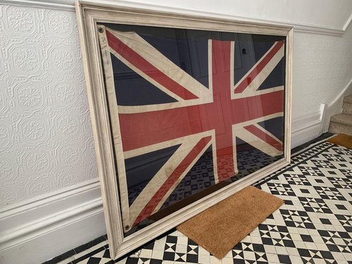 Large antique union jack picture Large antique union jack picture