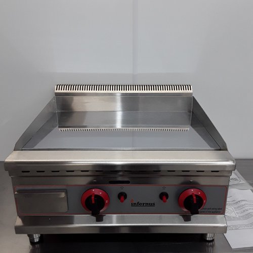 Brand New Infernus IF-60GGC Flat Griddle Chrome Brand New Infernus IF-60GGC Flat Griddle Chrome