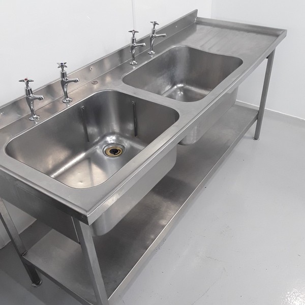 Secondhand Catering Equipment | Double Sinks | Used Stainless ...