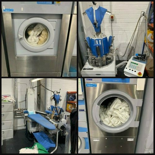 Professional Lagoon Wet Cleaning Setup Professional Lagoon Wet Cleaning Setup