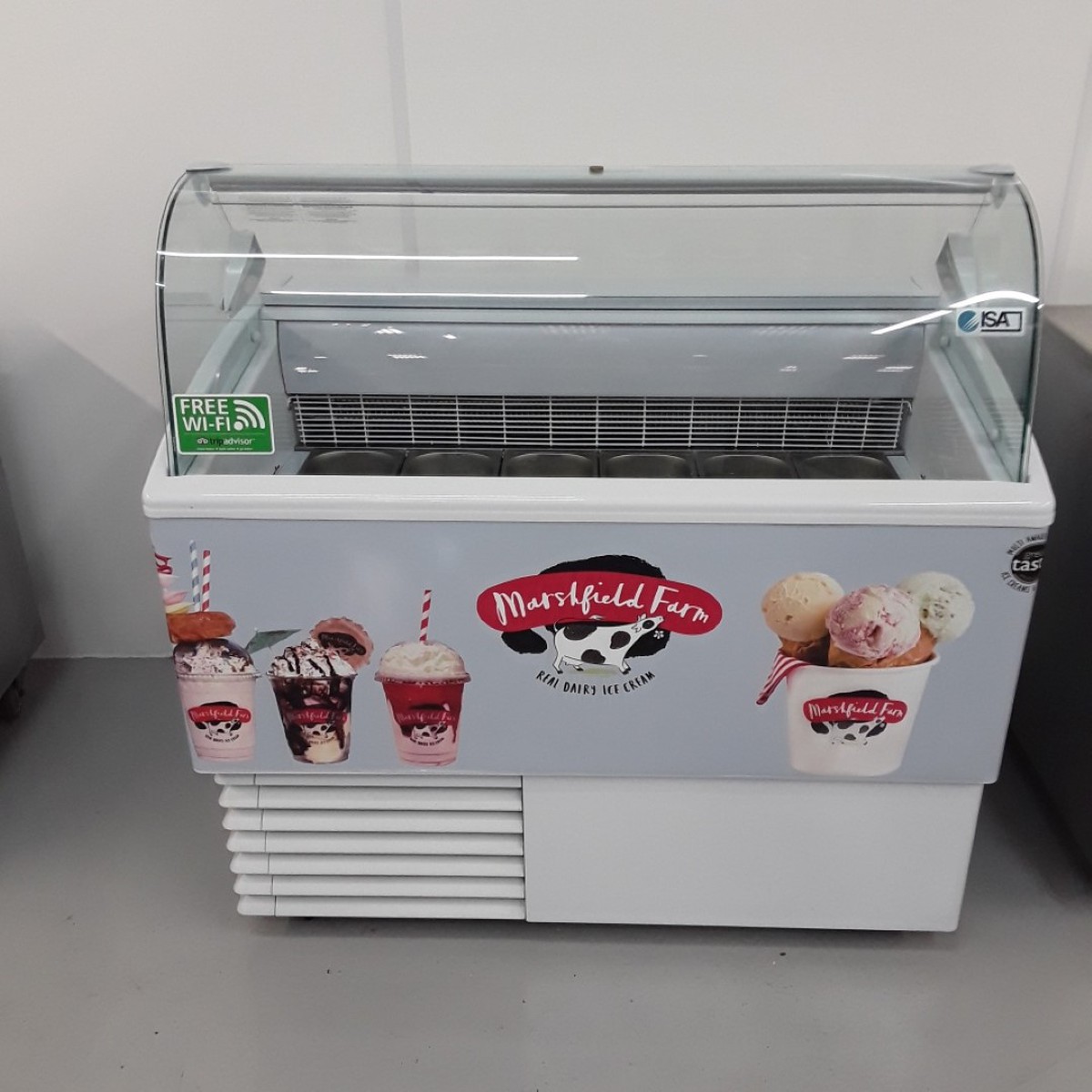 Secondhand Shop Equipment Ice Cream Display Freezers Used ISA