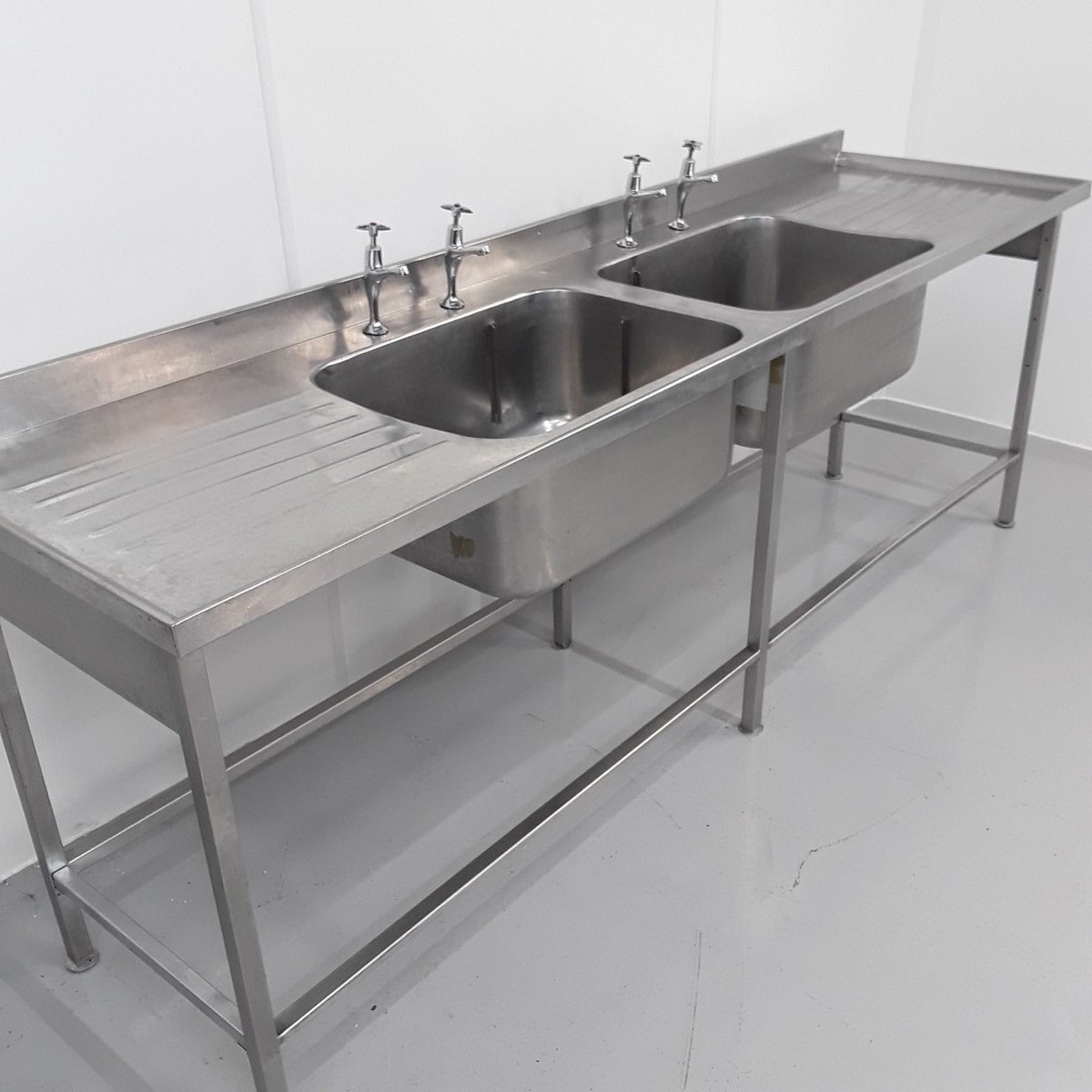 Secondhand Catering Equipment Double Sinks Used Stainless Double