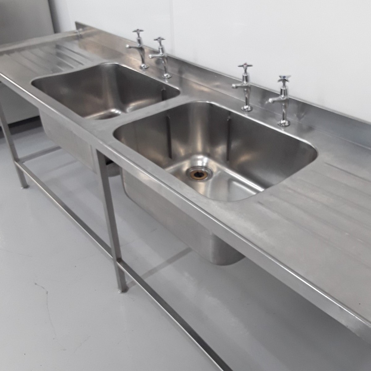 Secondhand Catering Equipment | Double Sinks | Used Stainless Double ...