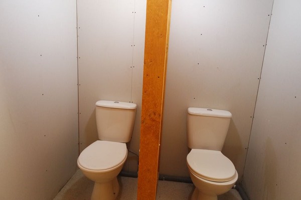 Double Toilet unit