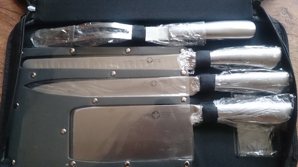 St. Moritz 9 Pieces Chef's Knives for sale