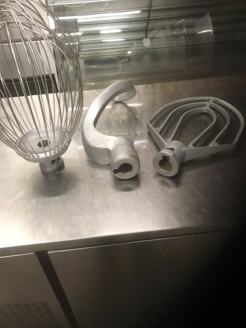 Hobart Mixer 60Qt beater, dough hook and beater