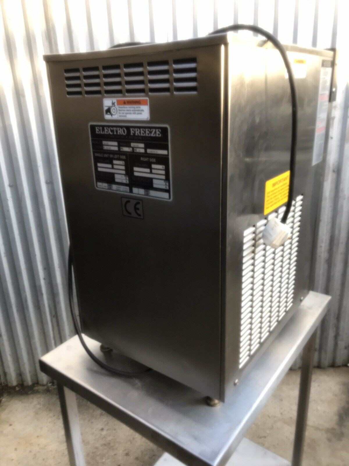 Secondhand Catering Equipment Ice Cream Equipment Electro Freeze