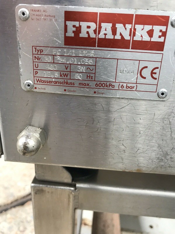 Franke FC1/1LM-R oven