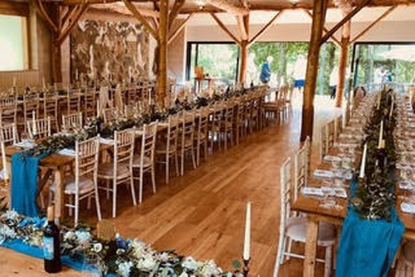 Rustic Folding Trestle Tables for Weddings
