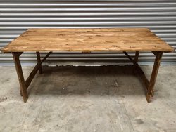 Rustic Style Trestle Tables - Made to Order - Whalley, Lancashire