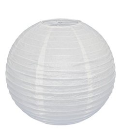 96x White Spherical Lanterns (Paper)