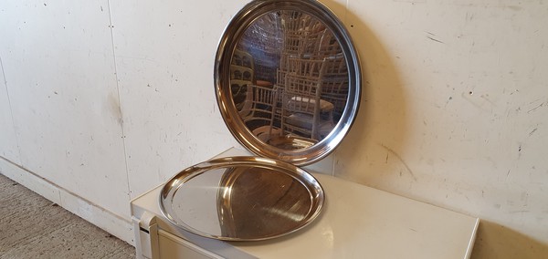 Secondhand Stainless steel platters
