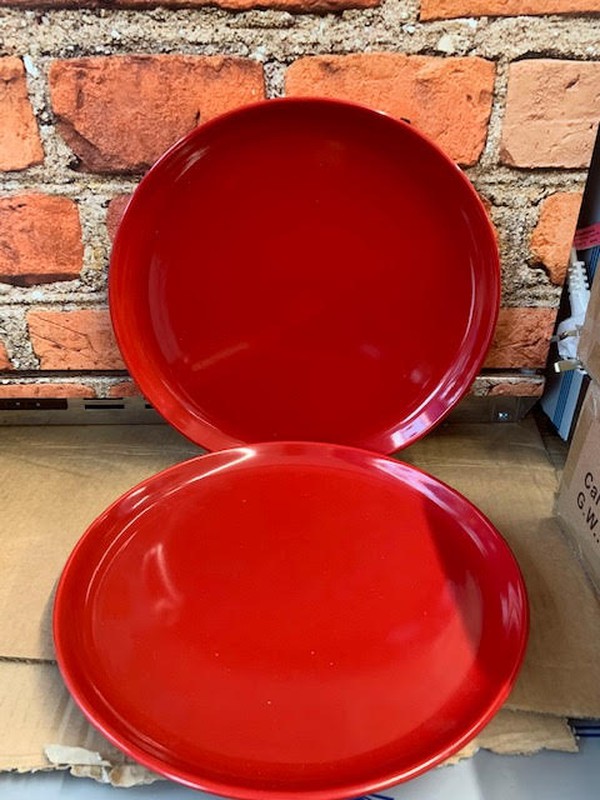 New Porcelite Season Red Plates for sale