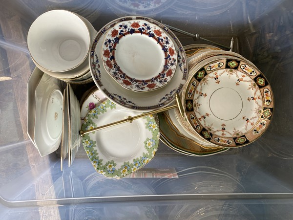 Assorted China Plates, Cups, Bowls And Tea Pots - Shipley, West Yorkshire
