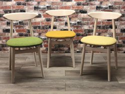 Retro Wood Dining Chairs
