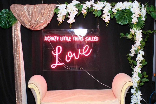 Neon Light "A Crazy Little Thing Called Love" light for sale