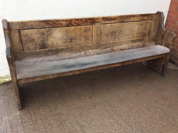 Church pew for sale