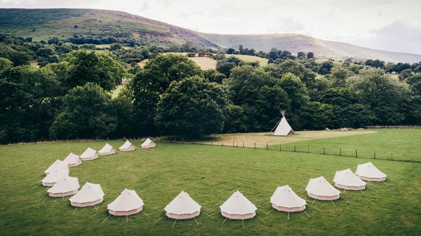 bell tent hire business for sale