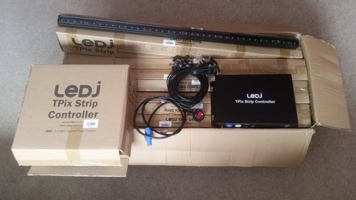 LEDJ Tpix Strips with TPix Strip Controller LEDJ Tpix Strips with TPix Strip Controller