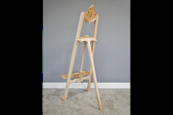 Ornate Carved Wooden Easels