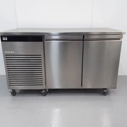 Used Foster EP1/2H 2 Door Bench Fridge	(11001)