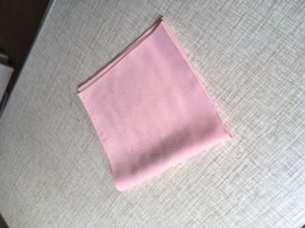 Pink Square Linen Napkins