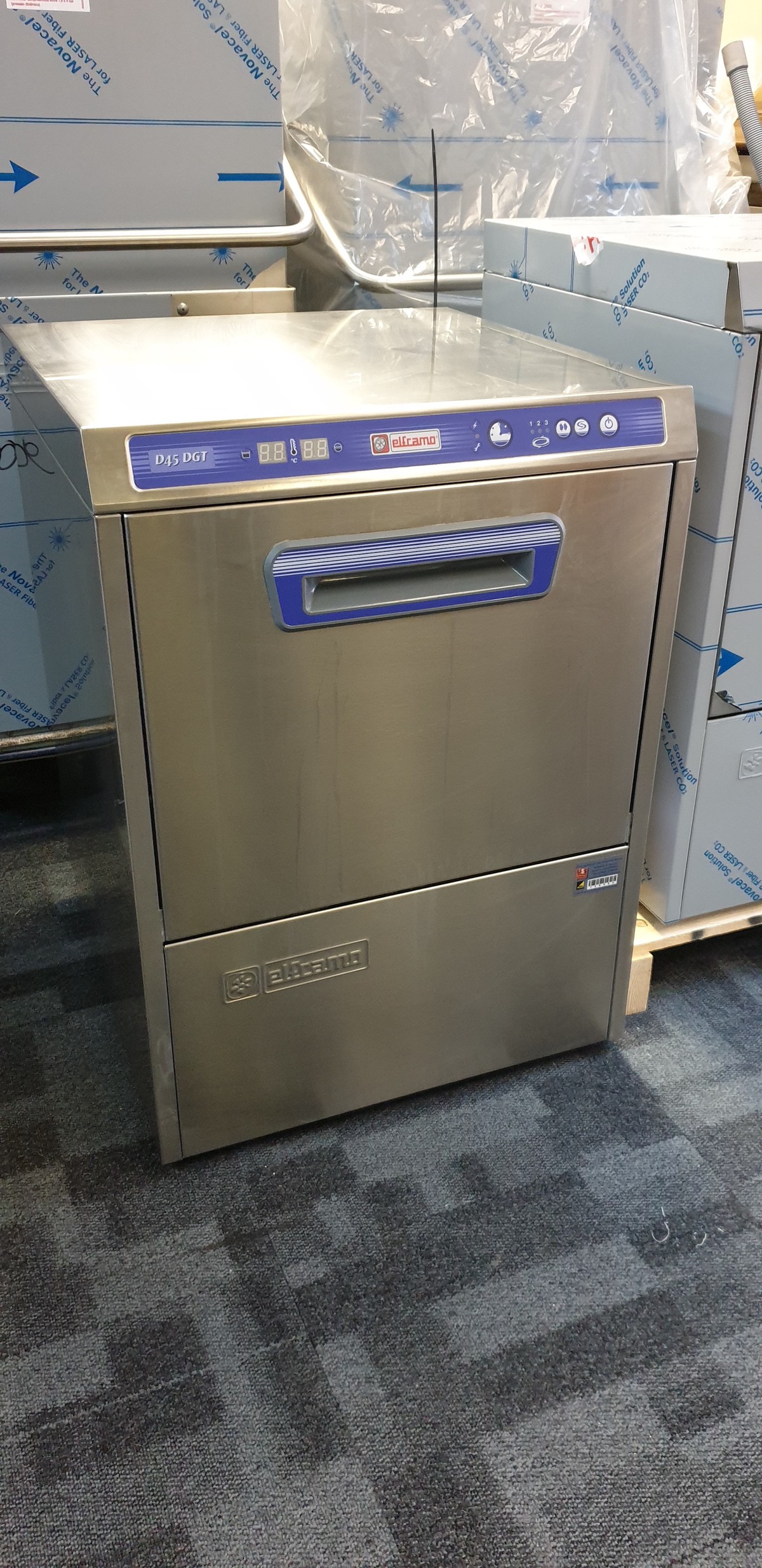 Secondhand Catering Equipment Front Loading Dish Washers Elframo