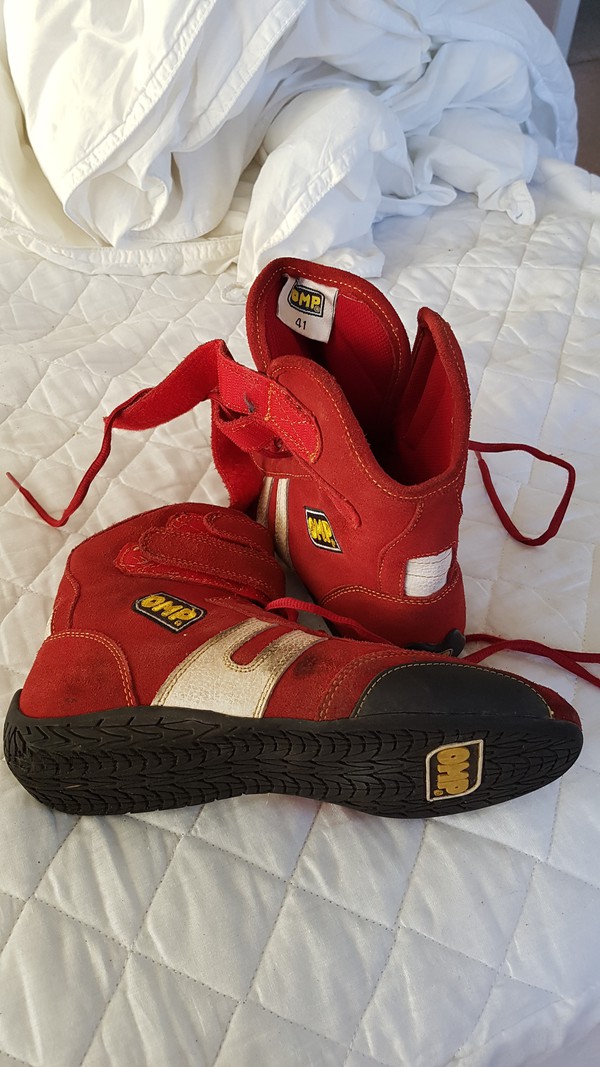 Karting Red Boots Size 41