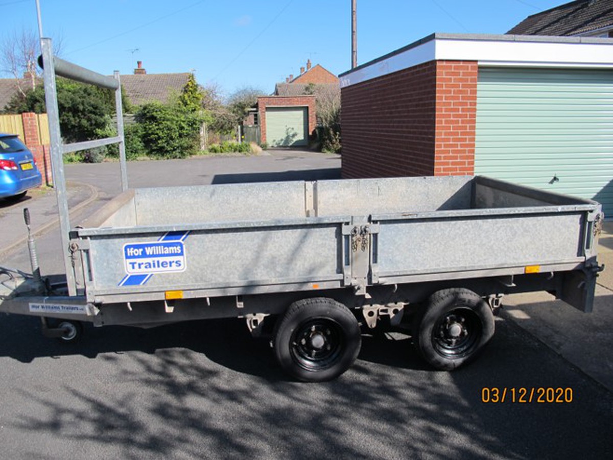 Secondhand Trailers Drop Side Trailers Ivor Williams 3500kg