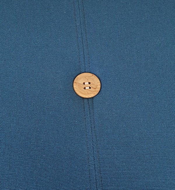 Clyde CF 660 Spruce Fabric with wooden buttons
