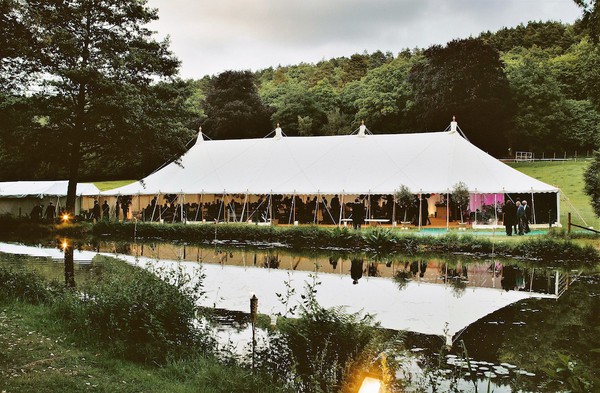 40' Canvas Traditional Marquees