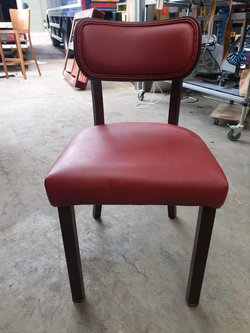 Wooden Cafe or Restaurant Chairs For Sale