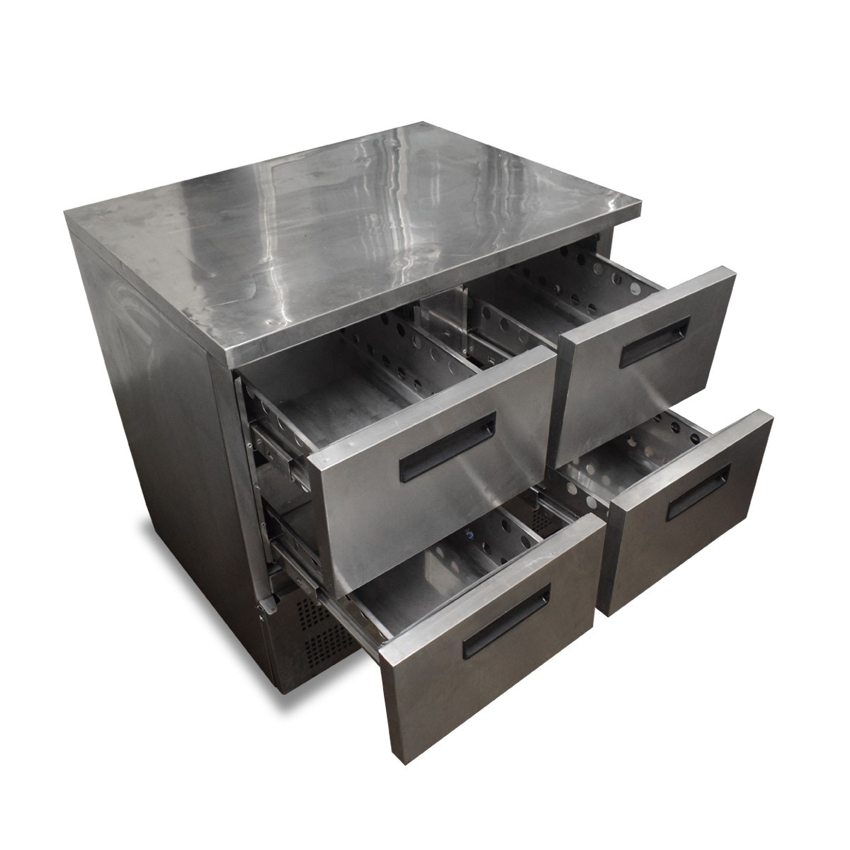 Secondhand Catering Equipment Prep Fridges Polar 4 Drawer Counter