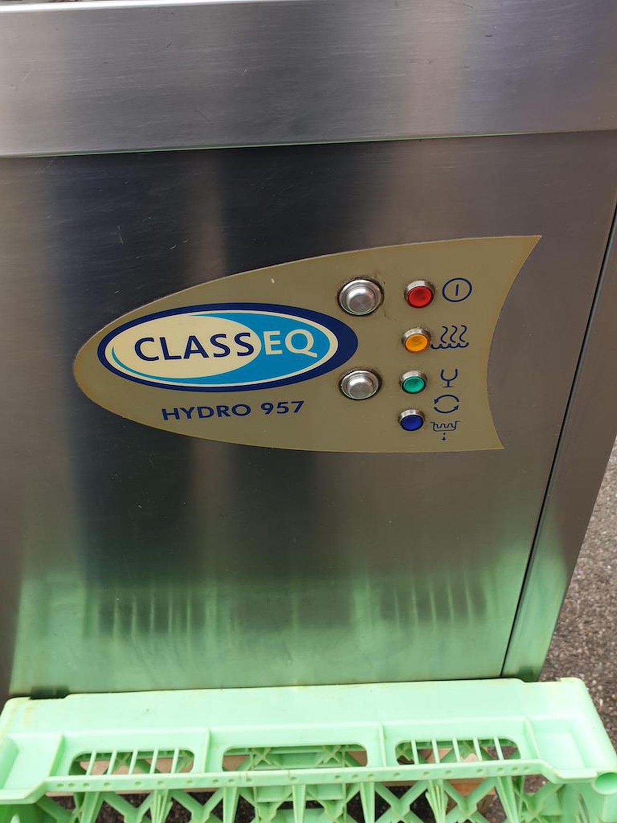 Secondhand Catering Equipment | Pass Through Dishwasher | Classeq Hydro 957 Pass Through