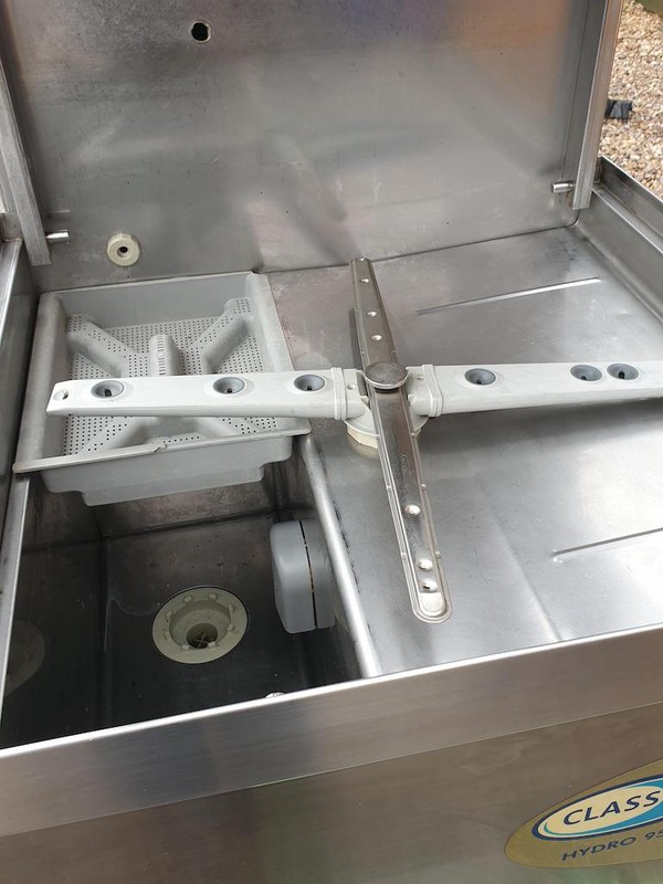 Secondhand Catering Equipment | Pass Through Dishwasher | Classeq Hydro 957 Pass Through