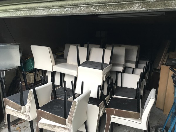 Restaurant chairs for sale Leather and Fur