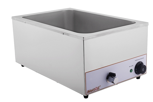 iMettos Bain Marie Wet Heat Depth 150mm with Drain Tap iMettos Bain Marie Wet Heat Depth 150mm with Drain Tap