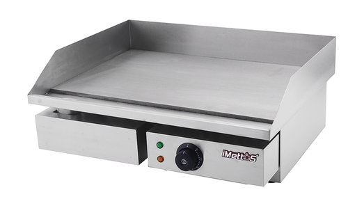 iMettos Electric Countertop Griddle Single Flat Top iMettos Electric Countertop Griddle Single Flat Top