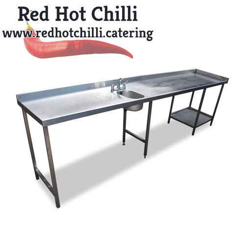 3.29m Stainless Steel Sink Unit (SS846) - Warrington, Cheshire