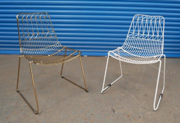 Designer wire chairs for sale