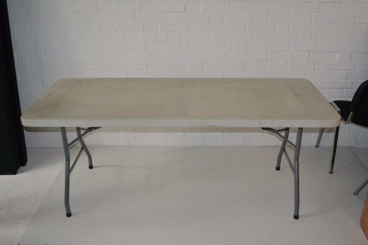 Secondhand Hotel Furniture Buffet Tables 20x 8Ft Plastic Trestle