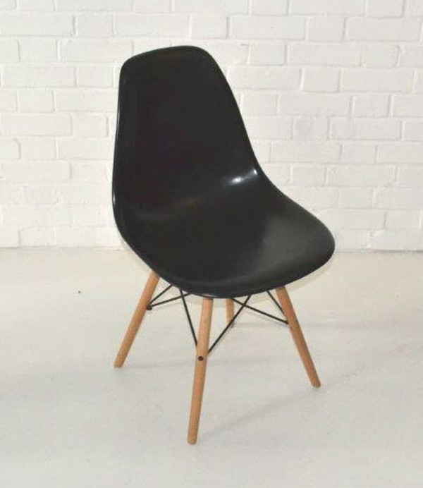 Black Eames chairs for sale