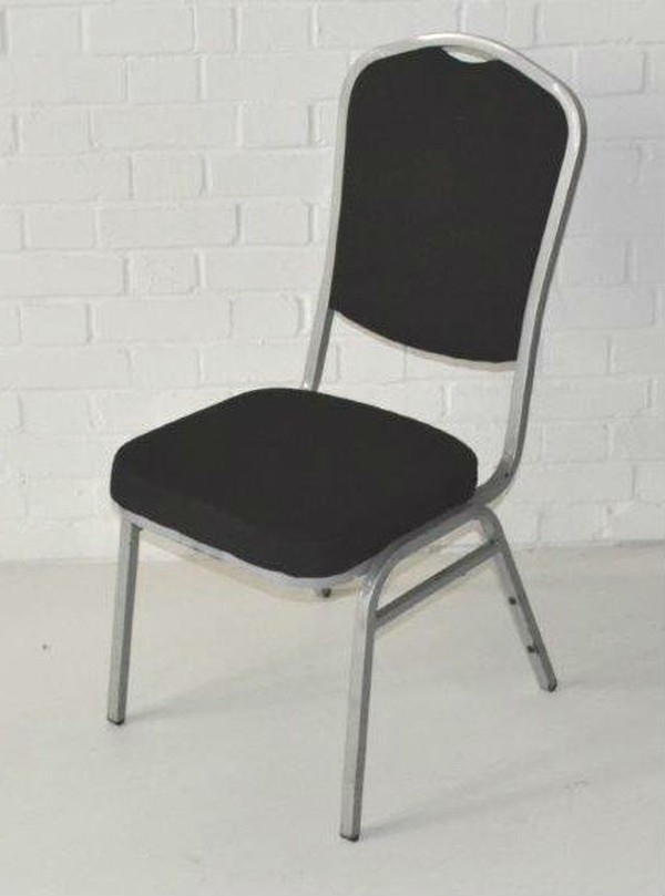 Black banqueting chairs for sale