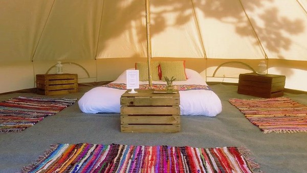 Glamping / Bell Tents Complete with Accessories