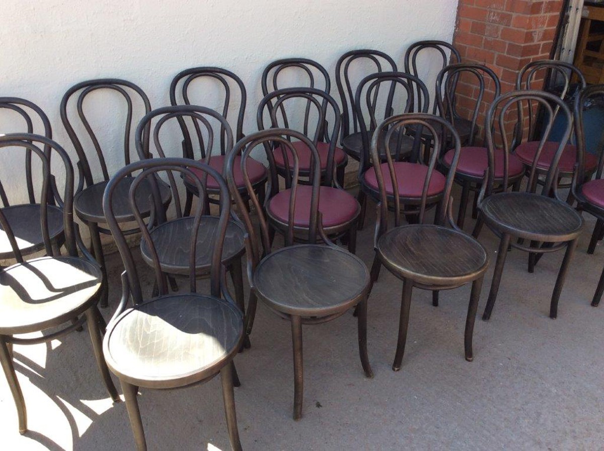 Secondhand Chairs and Tables Stock Liquidation Shropshire 17x