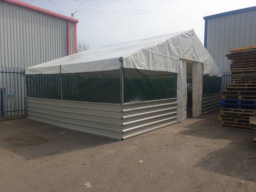 Mesh sided marquee for hire or sale Mesh sided marquee for hire or sale