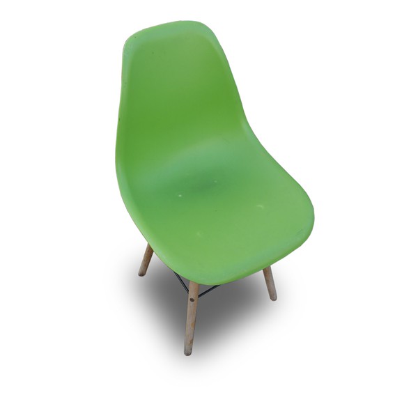 Green Eames Style Eiffel Dining Chairs