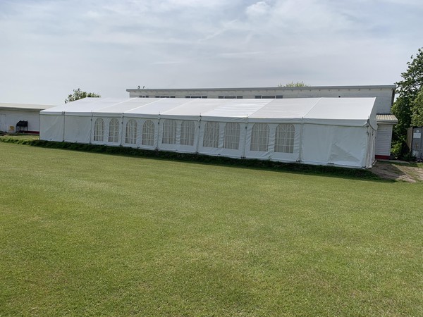 9m x 24m framed marquee for sale