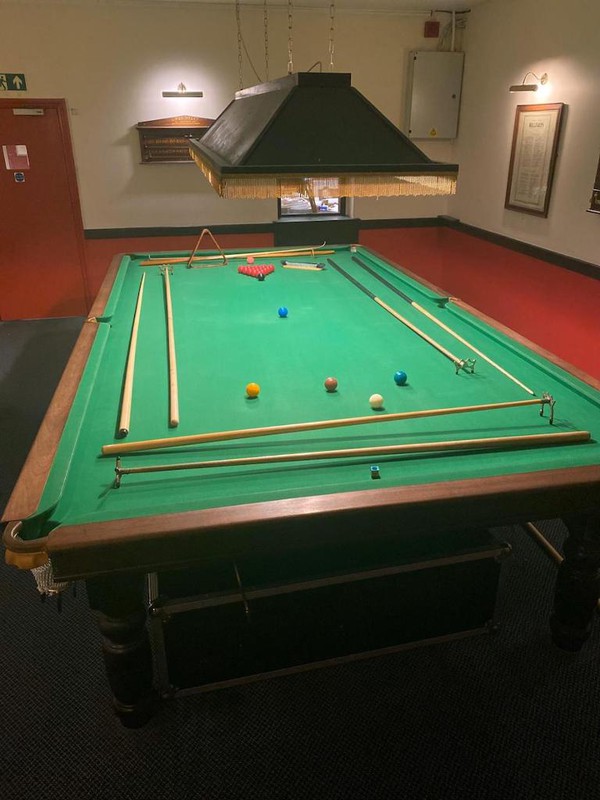 Second Hand Full Size Snooker Table