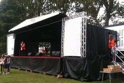Large Mobile Stage for sale